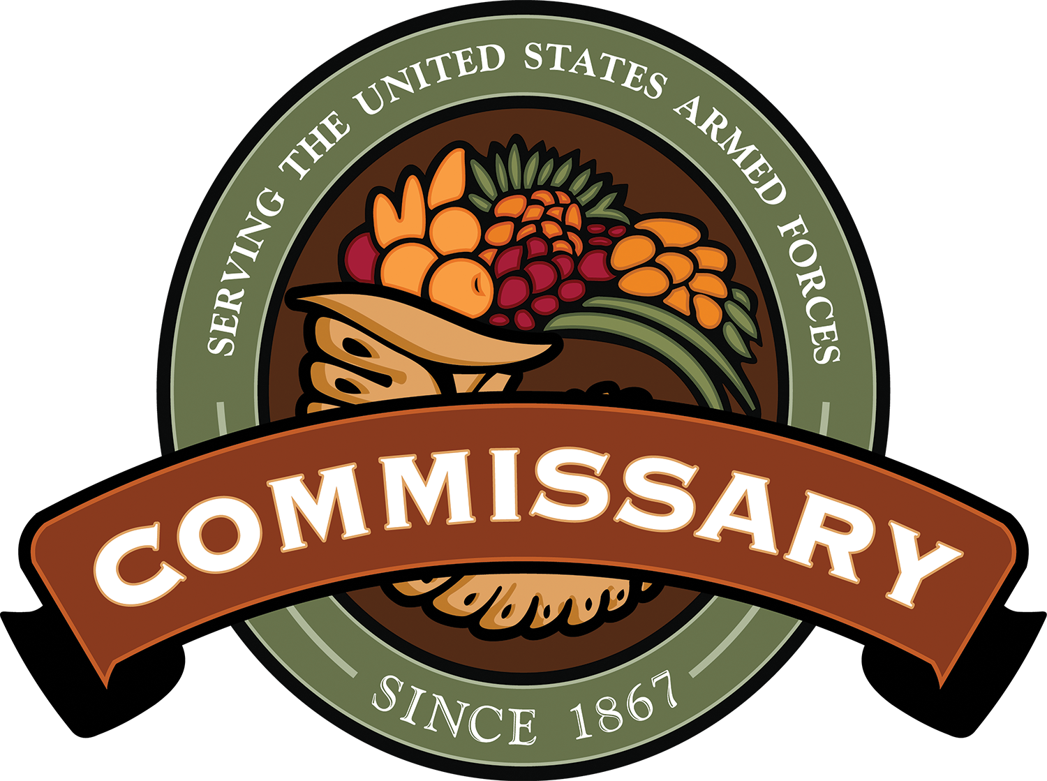 A theme logo of Defense Commissary Agency