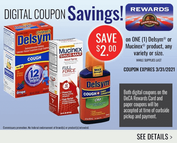 Digital Coupons Savings