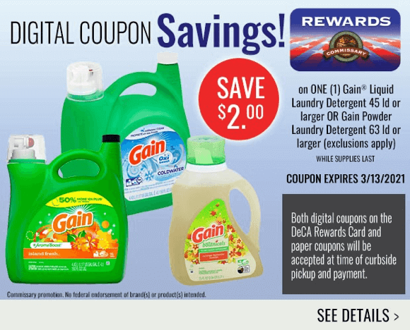 Digital Coupon Savings